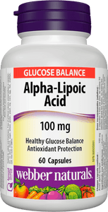 Webber Naturals Alpha Lipoic Acid, 60 caps