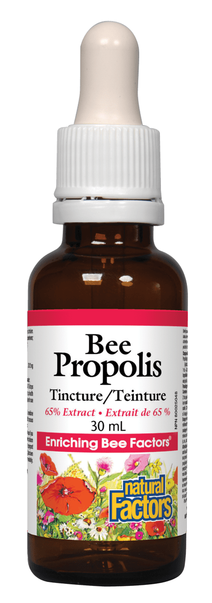 Natural Factors Bee Propolis 65% Tincture, 30 ml