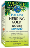 NF Whole Earth and sea Herring Gold Omega-3 ,1000 mg (60 softgels)