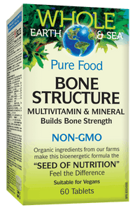 Natural Factor Bone Structure Multivitamin & Mineral, 60 tablets