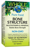 Natural Factor Bone Structure Multivitamin & Mineral, 60 tablets