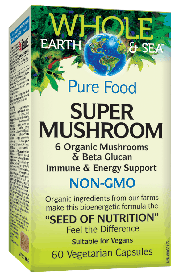 Natural Factors Super Mushroom 60 veg capsules