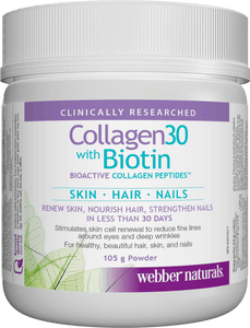 Webber Naturals  Collagen30生物活性胶原蛋白肽粉，105克