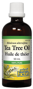 Natural Factors Tea Tree Oil, 100% Pure, 50mL