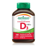Jamieson 维生素D3 1,000 IU ，150舌下速溶片剂