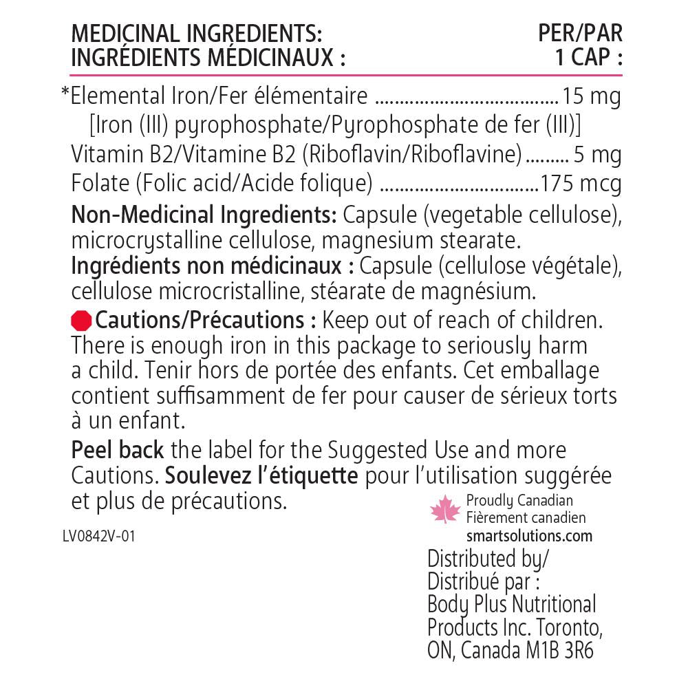 Lorna Vanderhaeghe 补铁胶囊 （60粒）