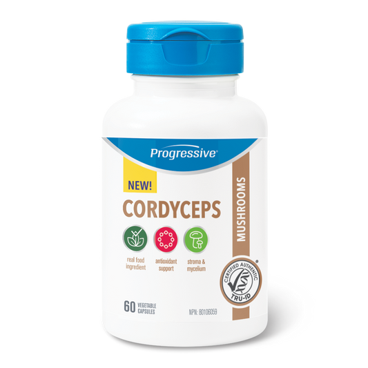 Progressive Cordyceps, 60 caps