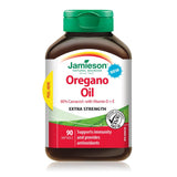 Jamieson 強效牛至油，含維生素D+E，90粒軟膠囊