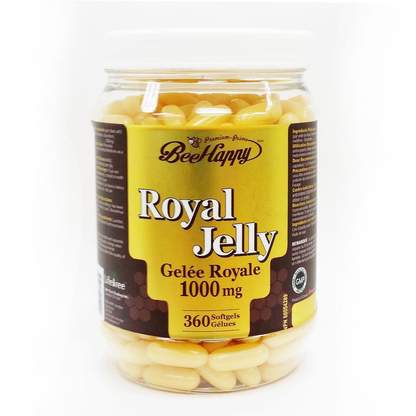 Bee Happy Royal Jelly 1000mg 360 softgels