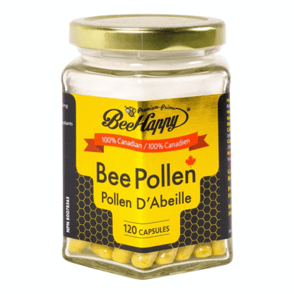 Bee Happy 100％加拿大蜂花粉，120粒胶囊