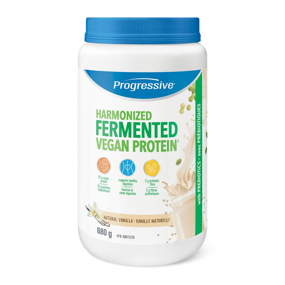 Progressive Fermented Vegan Protein Vanilla, 680g