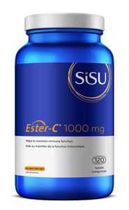SISU 酯化維生素C，1000毫克 +鈣，120錠