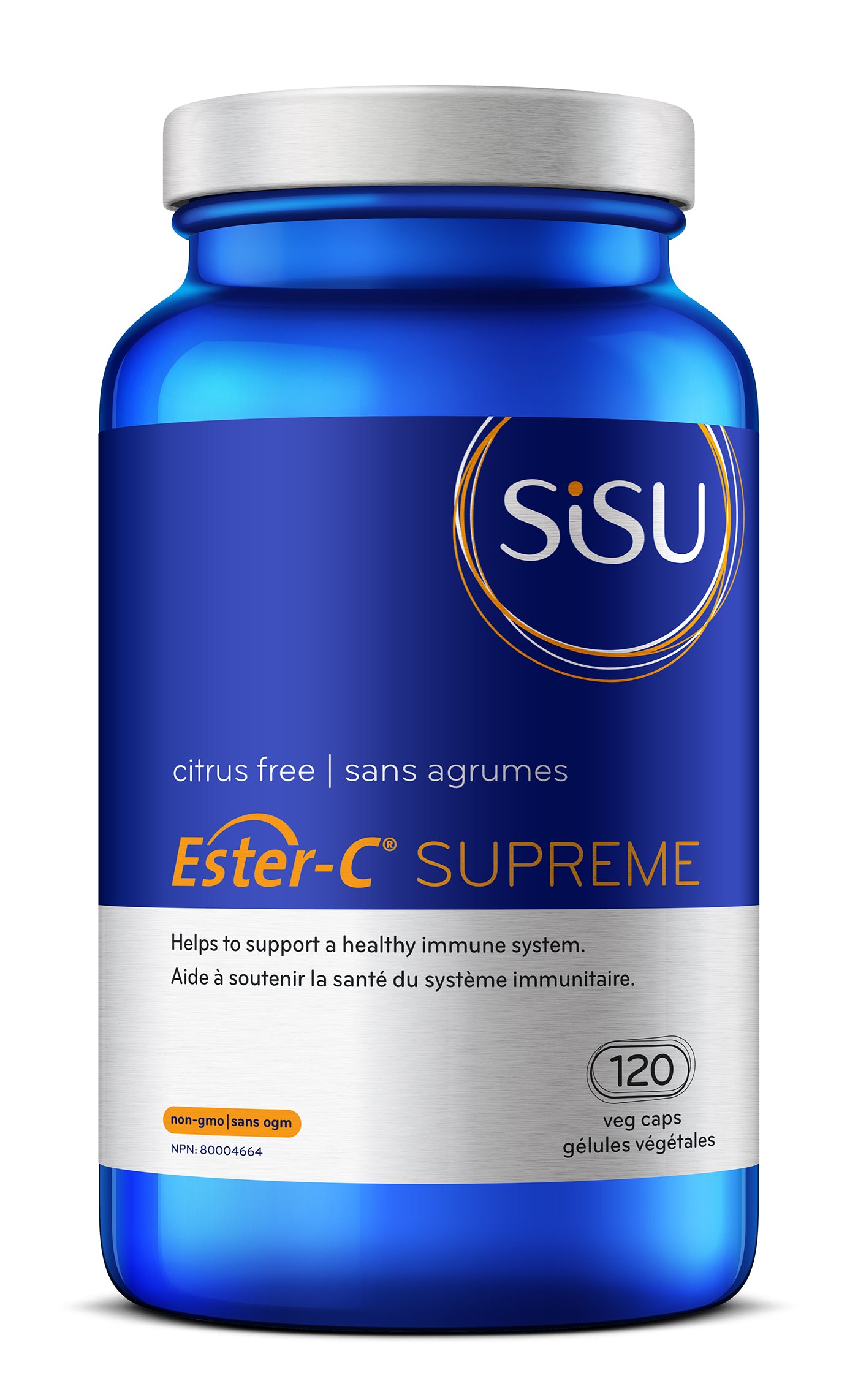 SISU Ester-C® Supreme, 120 Vcaps Citrus-free Canada