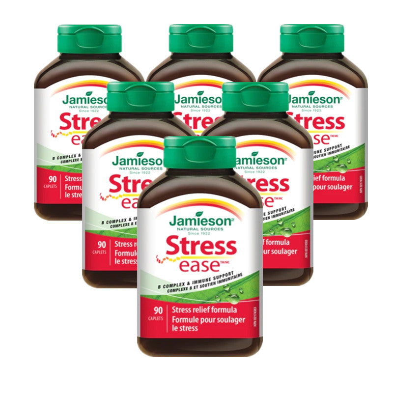6 x Jamieson Stressease 90 caplets Bundle