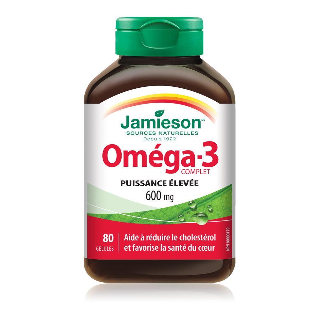 健美生 Jamieson Extra Strength Omega-3 600mg softgels