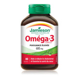 Jamieson 健美生 強效Omega-3 鱼油 600毫克，80粒软胶囊