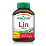 Jamieson Flaxseed Oil, 1,000mg, 180 capsules + 20 BONUS capsules