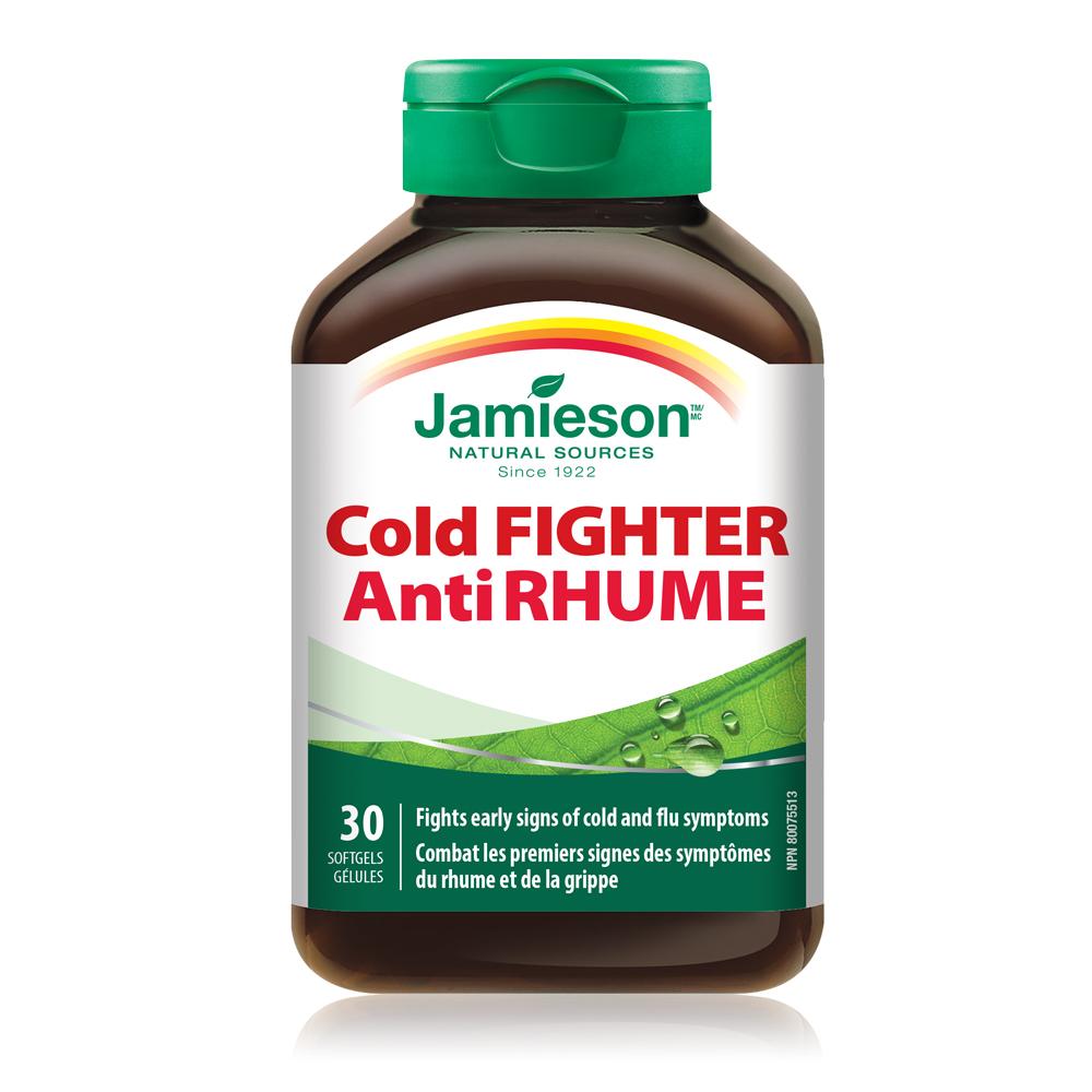 健美生 Jamieson Cold Fighter, 30 Softgels bottle