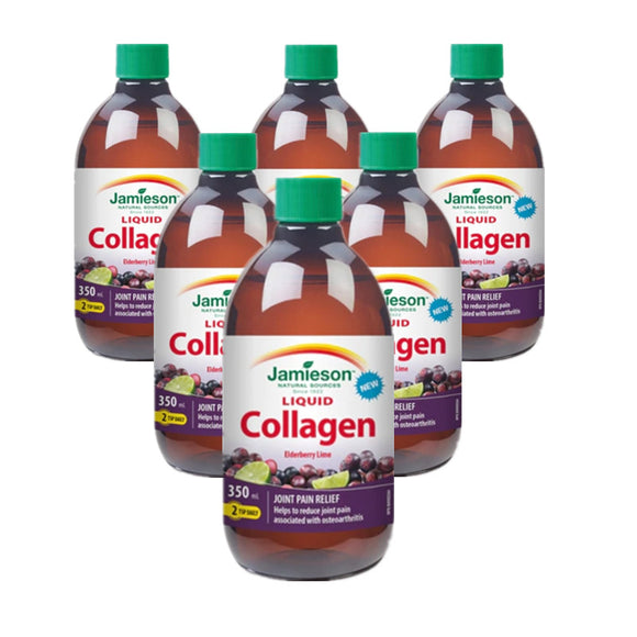 6 x Jamieson Collagen Liquid Joint Health, 350ml Bundle