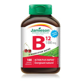 Jamieson Vitamin B12 1000 mcg Methylcobalamin Fast Dissolving 100 tabs