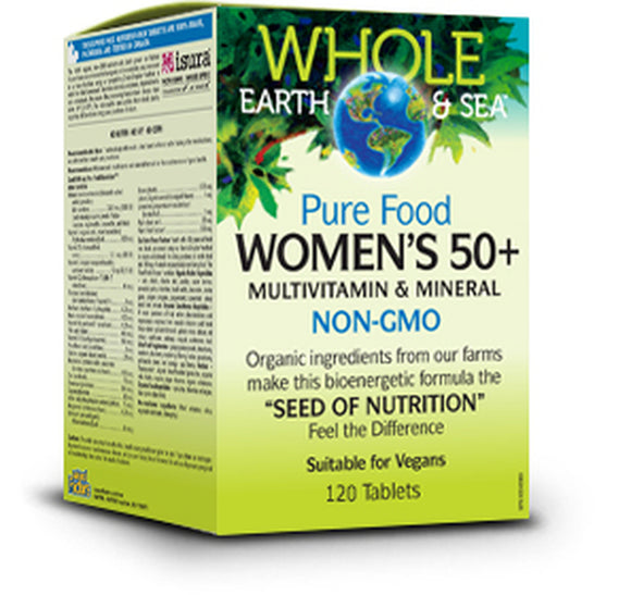 NF Whole Earth & Sea 全食物配方女性50+多种维生素和矿物质，120素食片