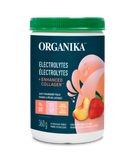 Organika 电解质+强效胶原蛋白 -多汁草莓/桃口味，360 克