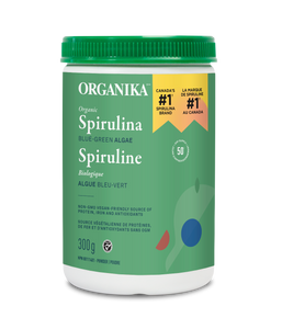 Organika Certified Organic Spirulina Powder, 300 g