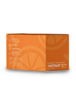 Organika Instant-C Effervescent With Stevia  1000mg, 10 tabs x 8 tubes