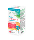 Organika Kids Probiotic Chewable, 30 tabs
