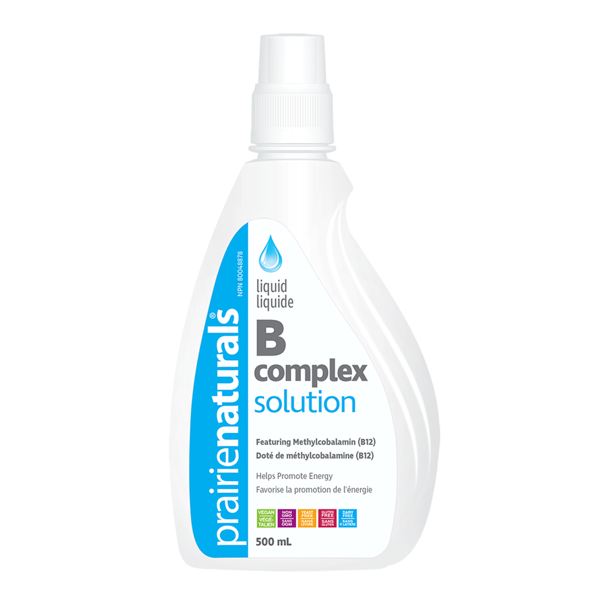 Prairie Naturals液態複合維生素B，500毫升