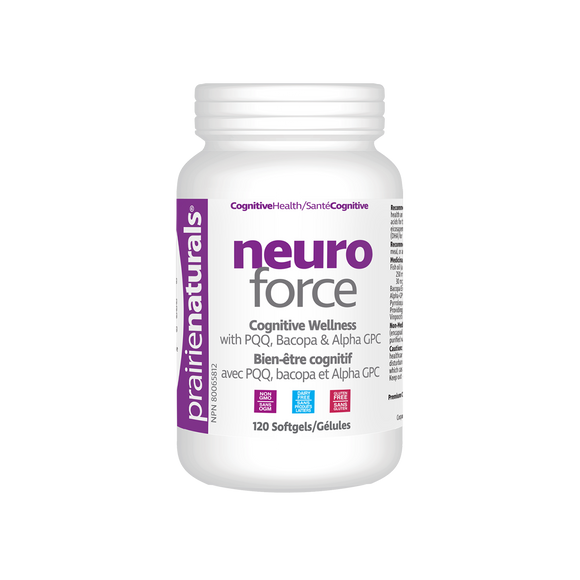 Prairie Naturals Neuro-Force Cognitive Wellness, 120 softgels