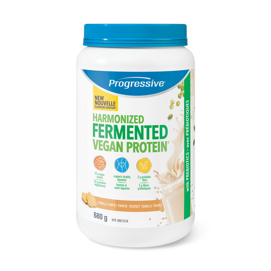 Progressive Fermented Vegan Protein Vanilla Maple Cookie 680g