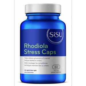 SISU Rhodiola Stress Caps 250mg, 60 vcaps