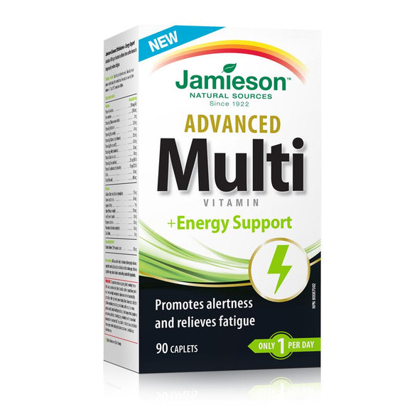 Jamieson 全效複合維生素 + 能量支持，90 粒裝
