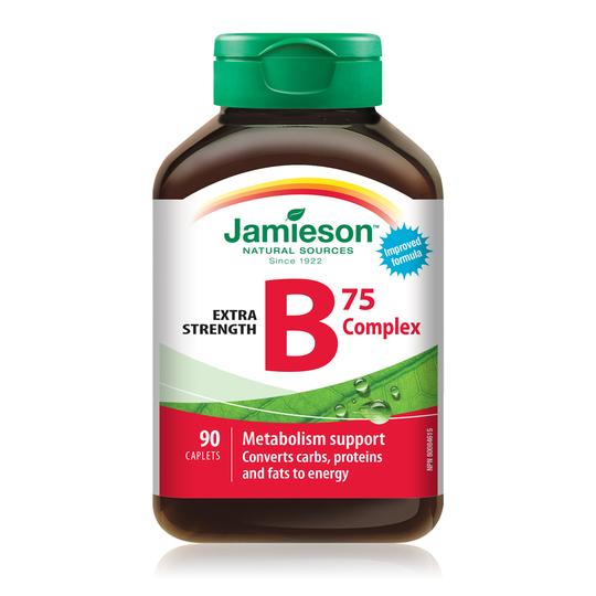 健美生 Jamieson Extra Strength B Complex 75 mg 90 caplets