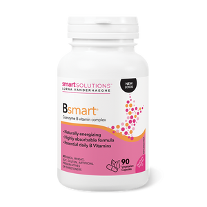 Lorna Vanderhaeghe BSmart Vitamin B Complex, 90 Vegetarian Capsules