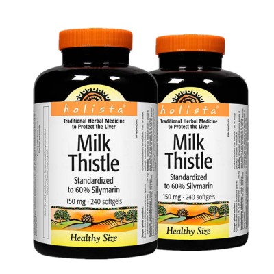(Promotion Item) 2x Holista Milk Thistle, Healthy Size, 150 mg