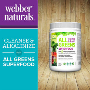 All Greens Superfood Fresh and Raw, 890g