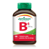 Jamieson B6 250 mg (Pyridoxine) 100 caplets
