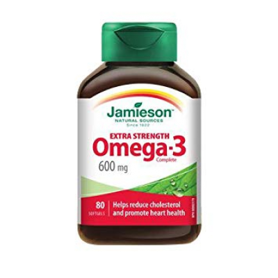 健美生 Jamieson Extra Strength Omega-3 600mg softgels