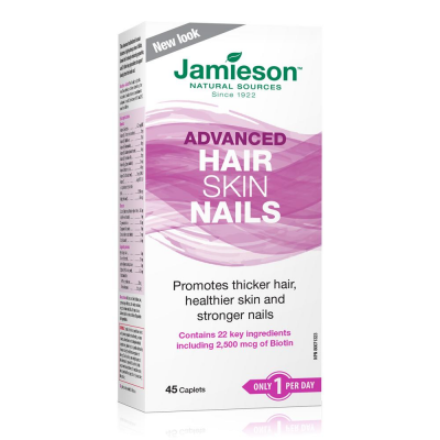 Jamieson Advanced Hair, Skin, Nails 45 caplets