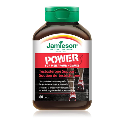 Jamieson Power for Men - Testosterone Support 60 caplets 健美生