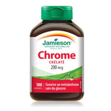 Jamieson Chelated Chromium 200 mcg 100 tablets