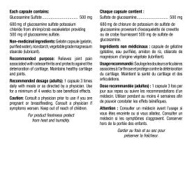 2x Webber Naturals Glucosamine Sulfate 500mg 330 Caps Bonus Bundle