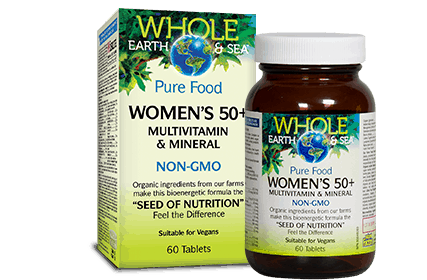 NF Whole Earth and Sea Women’s 50+ Multivitamin and Mineral, 60 tablets