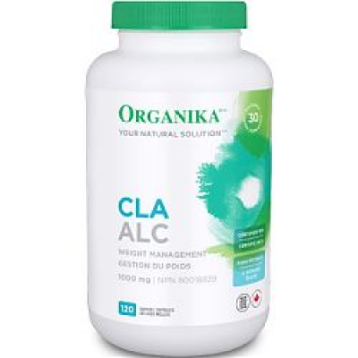 Organika CLA - Conjugated Linoleic Acid 95%, 1000 mg, 120 softgels
