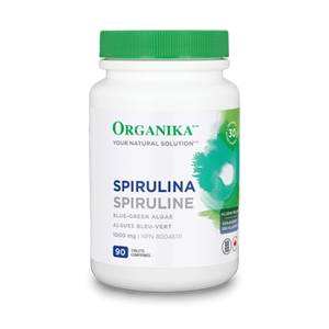 Organika Spirulina 1000mg, 90 tablets