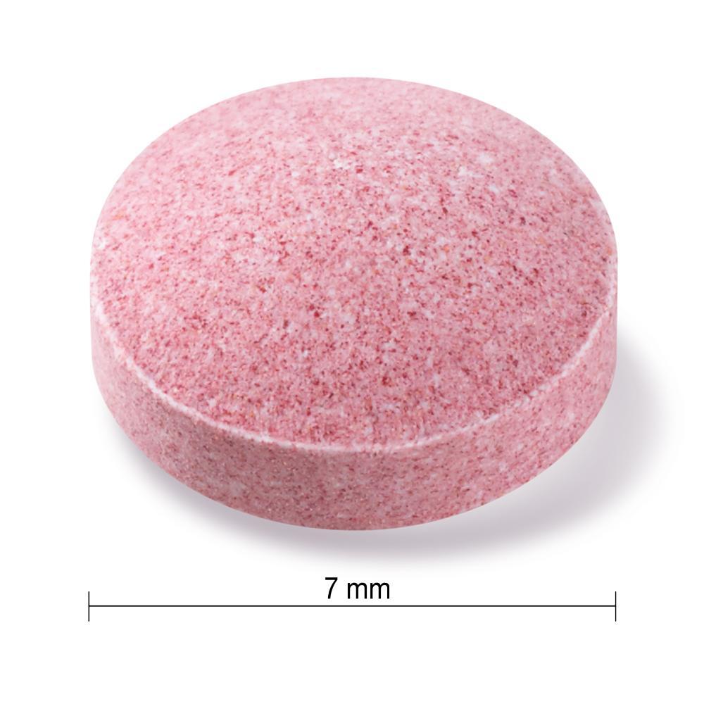 Jamieson B12 5000 mcg 45 Sublingual tablet size photo 健美生