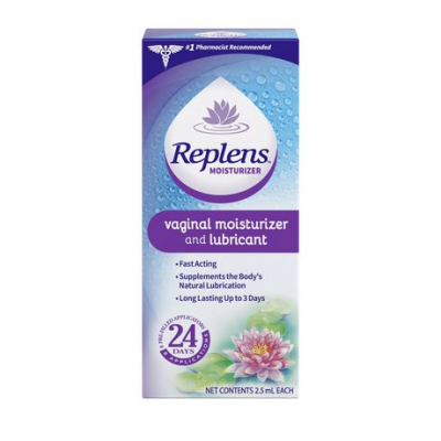 Replens Vaginal Moisturizer and Lubricant Gel, 8 applicators