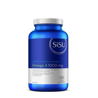 SISU Omega 3, 1000mg, 150 softgels
